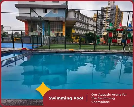 Swimming Pool at Orchids International School Ambegaon in Pune
