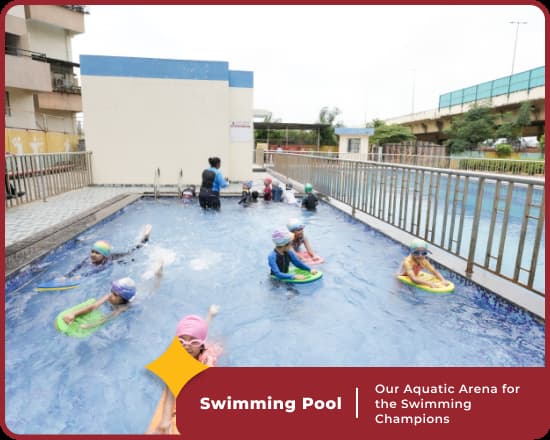 Swimming Pool at Orchids International School Chinchwad in Pune