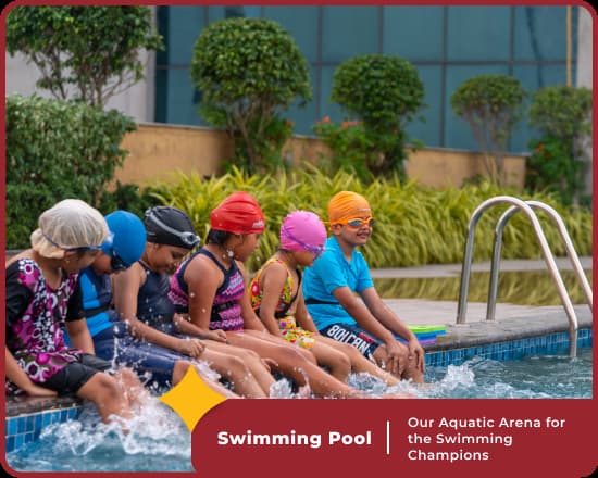 Swimming lessons at Orchids International School Kanakapura, Bangalore