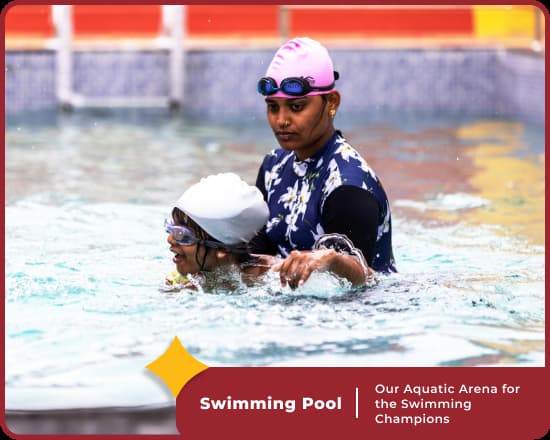 Swimming Pool - where coordination is mastered