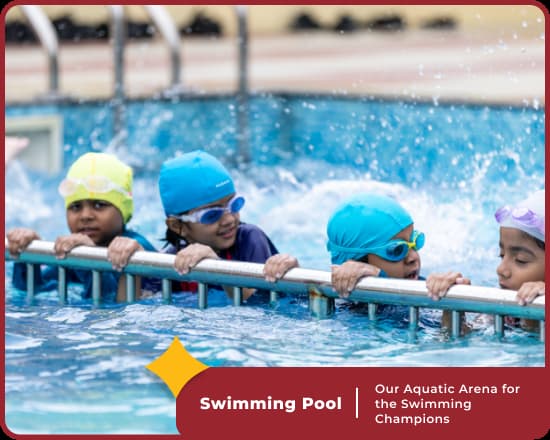 Swimming Pool at Orchids International School Manjri in Pune