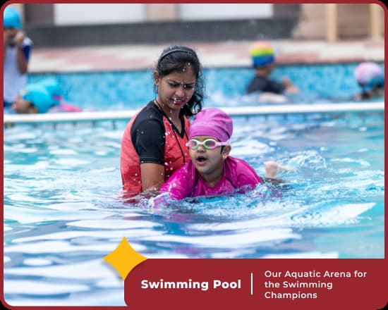 Swimming pool at Orchids International School Mysore Road, Bangalore