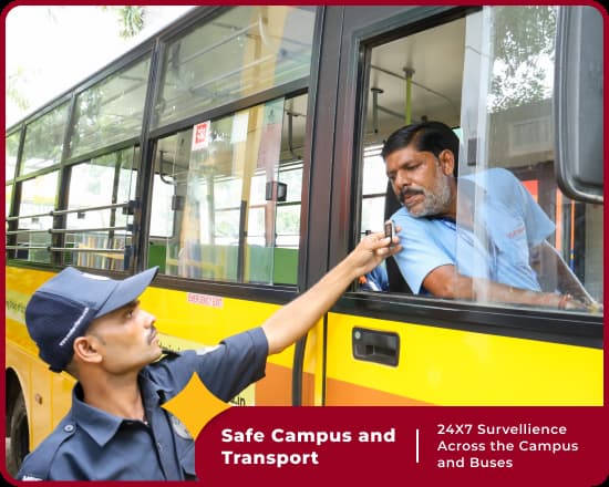 Safety at Orchids Bhedaghat Road with 24/7 surveillance ensures security