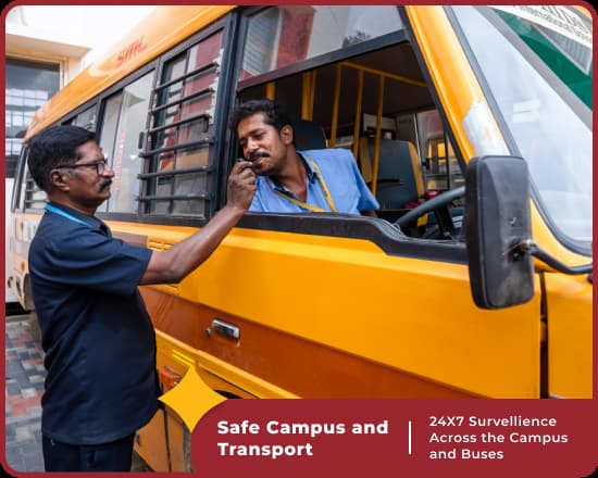 Safe campus at Orchids International School, Horamavu, Bangalore