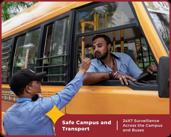 Safe campus at Orchids International School Kanakapura, Bangalore