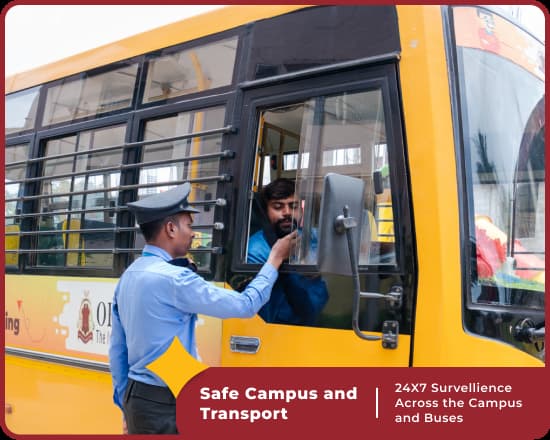 Safe campus at Orchids International School Magadi road, Bangalore