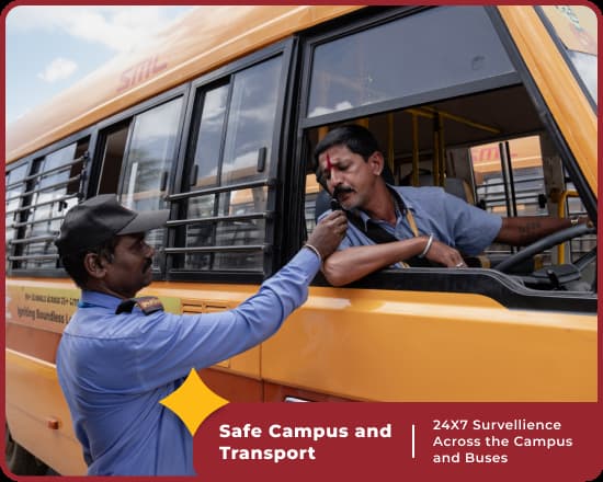 Safe campus at Orchids International School Mysore Road, Bangalore
