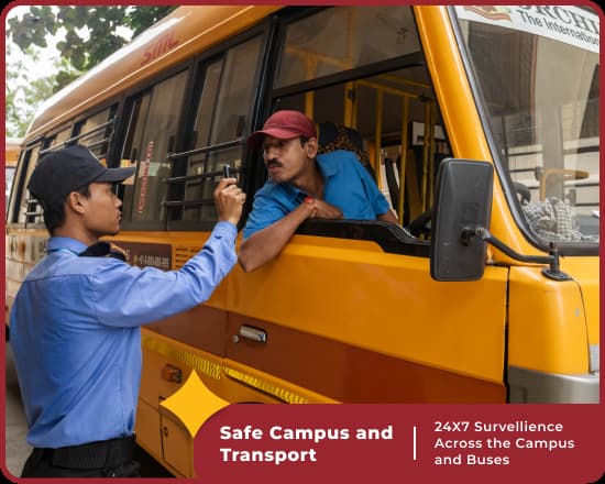 Safe campus at Orchids International School Vijayanagar, Bangalore