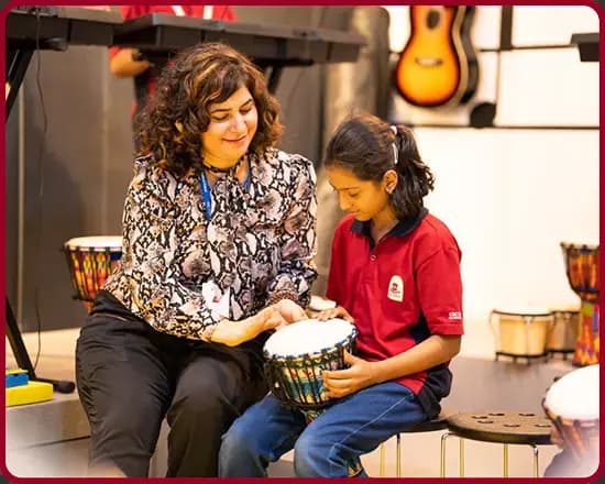 Music Lab at Orchids The International School, Tumkur