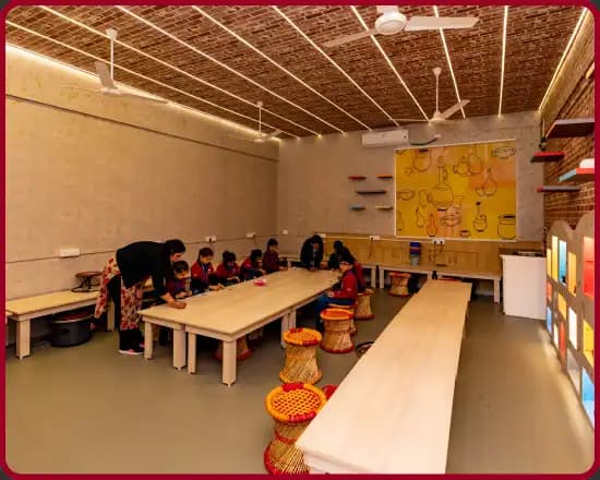 Pottery lab at Orchids Pallikaranai fosters creativity at a top CBSE school in Chennai. at Orchids The International School, Pallikaranai