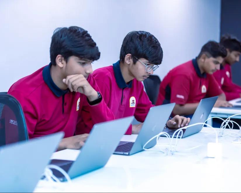 Coding Lab at Orchids The International School, Hyderabad